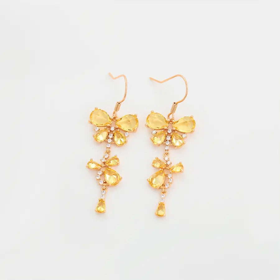 Cercei VILMA Placat cu Aur 18K