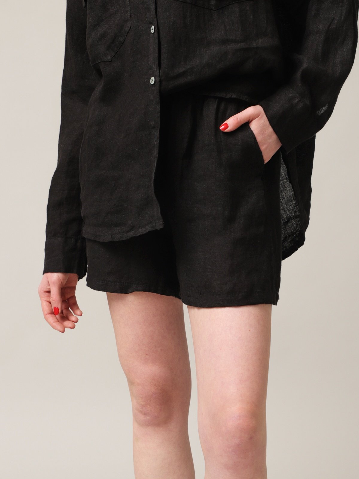 Pantaloni scurți de damă, Colecție Capsulă, 100% in