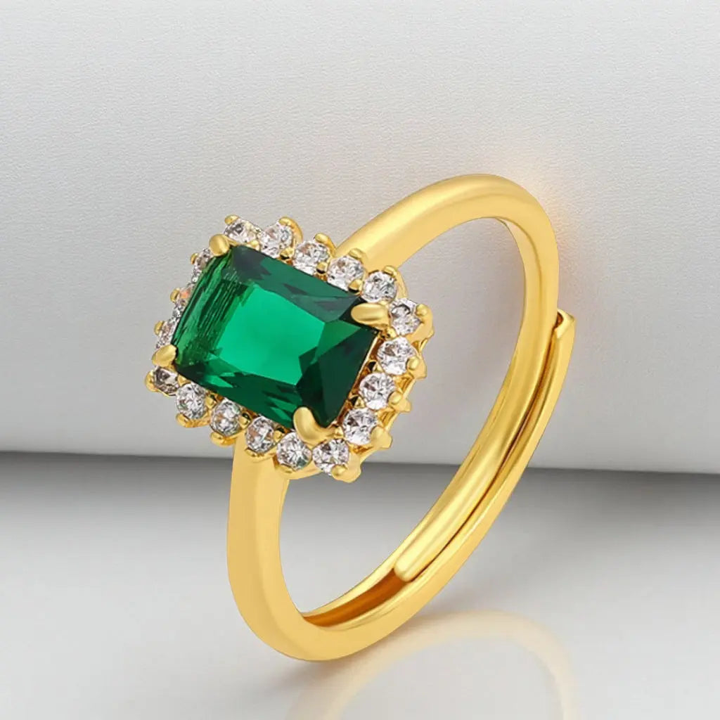 Inel EBBA placat cu aur de 24K