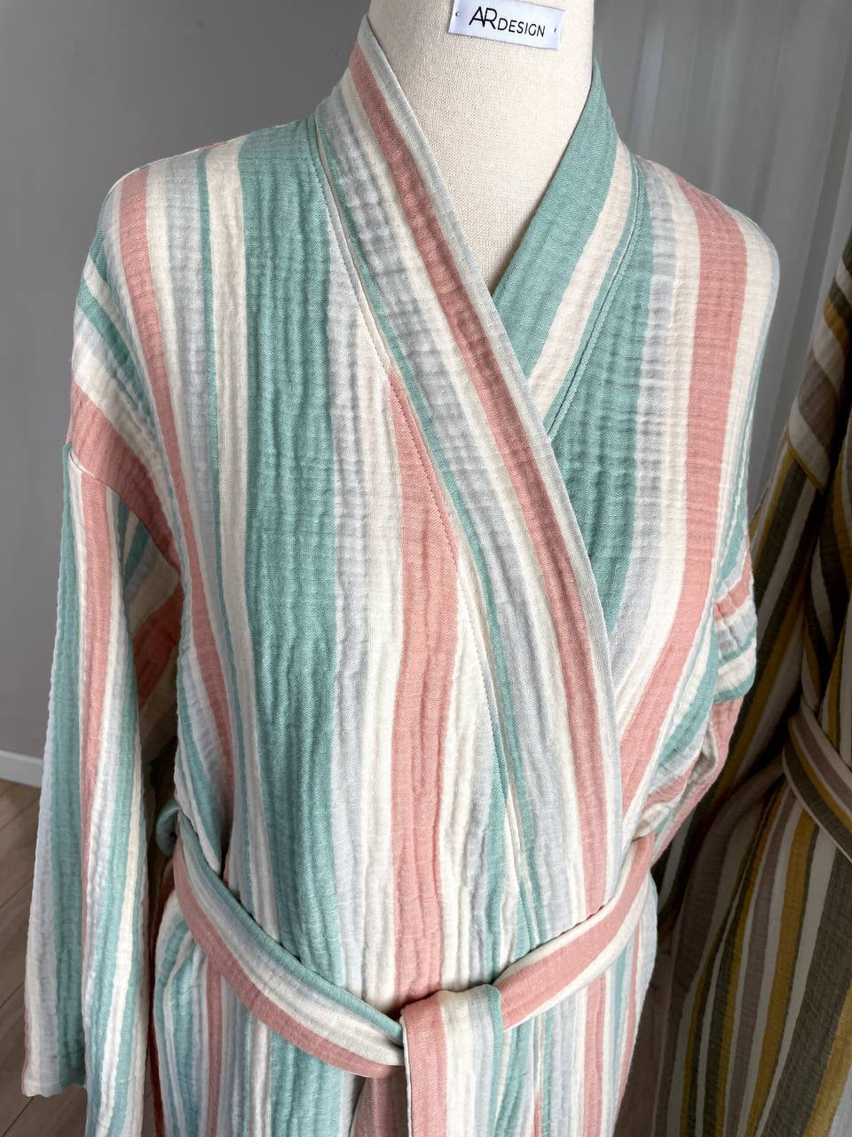4-Layer Muslin Adult Bathrobe