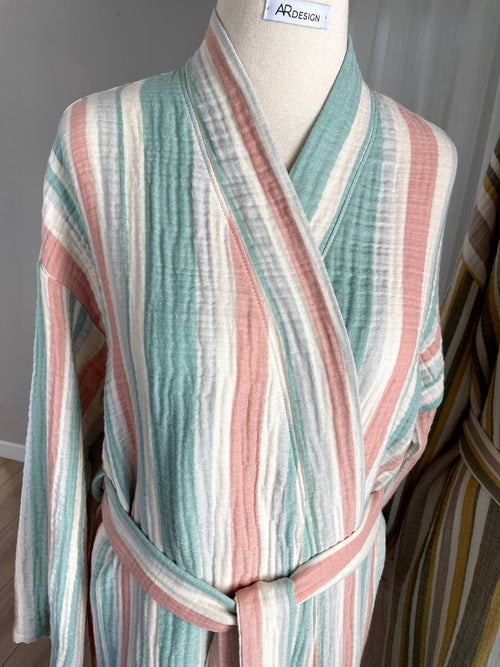 4-Layer Muslin Adult Bathrobe