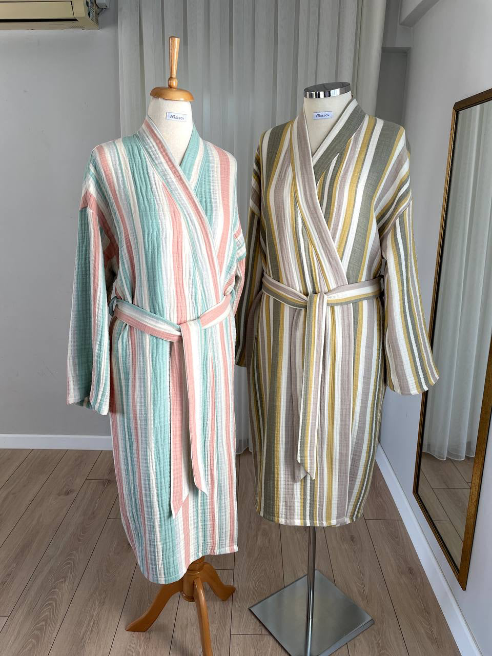 4-Layer Muslin Adult Bathrobe