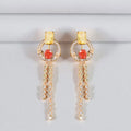ELVIRA Earrings Plaquée Or 18K