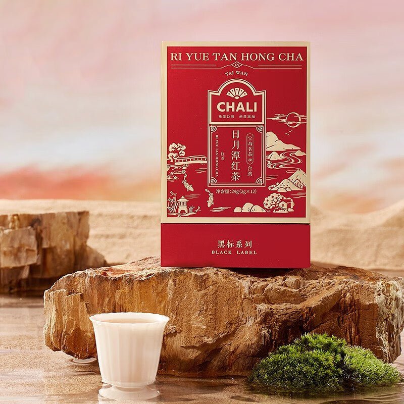 Black Label Seria Ceai Negru - Ri Yue Tan Hong Cha 24g (12 Pliculețe de Ceai)