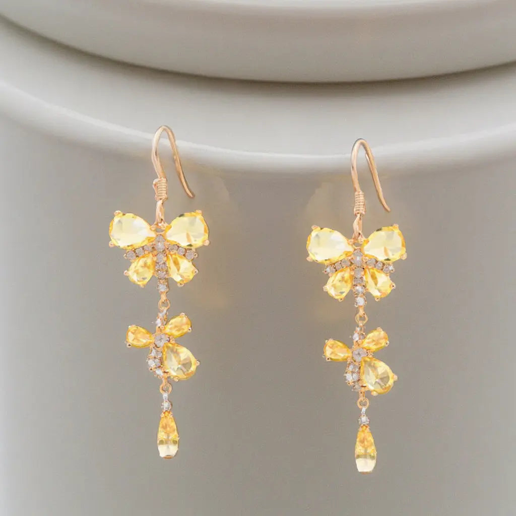 Cercei VILMA Placat cu Aur 18K