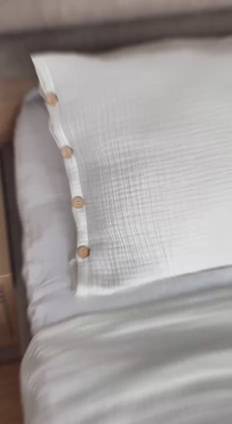 4-Layer Muslin Single Bedspread Set
